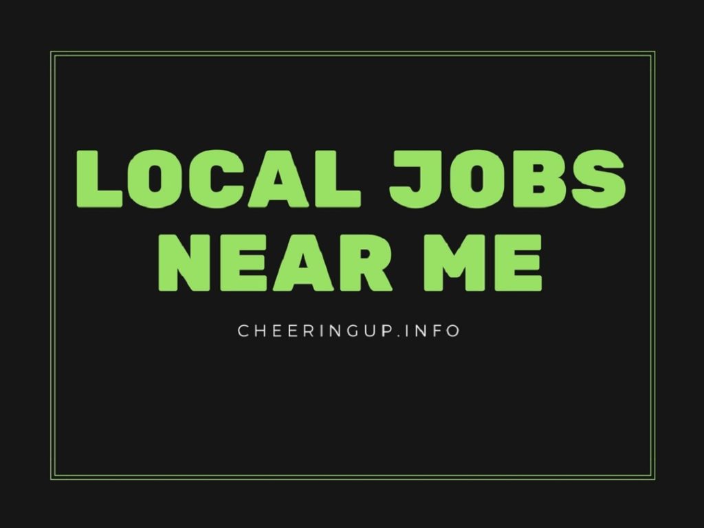 Find local jobs near me in UK