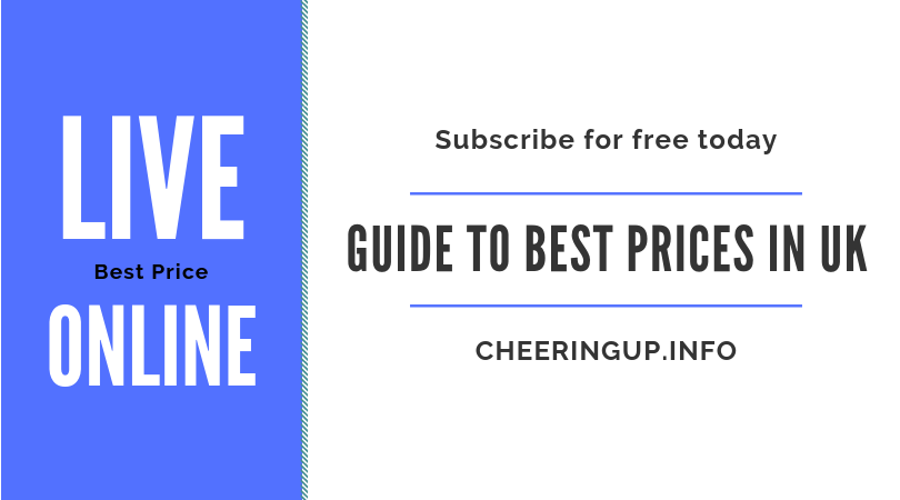 Benefit from CheeringupInfo offers and free UK delivery