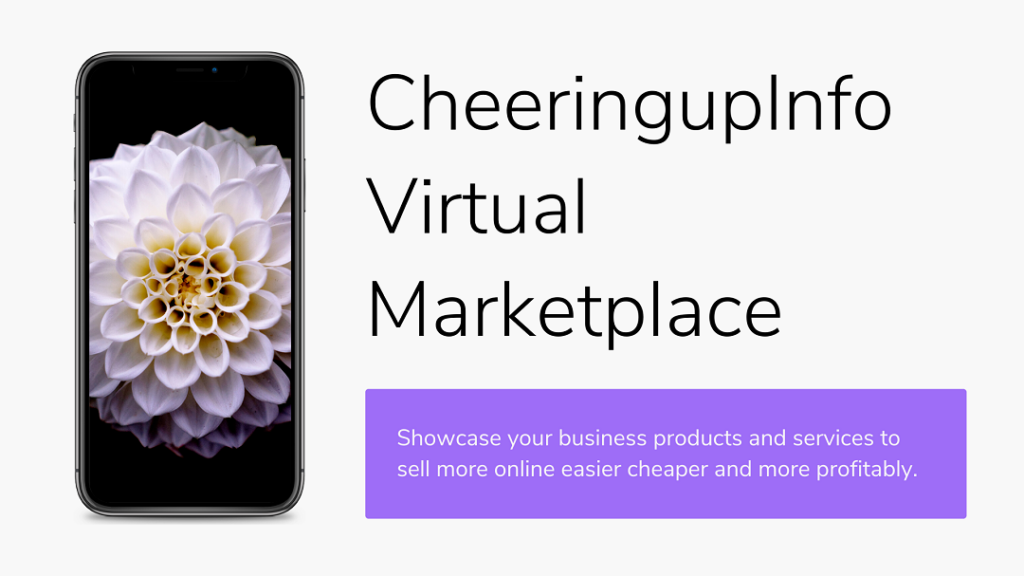 CheeringupInfo Virtual Market Place