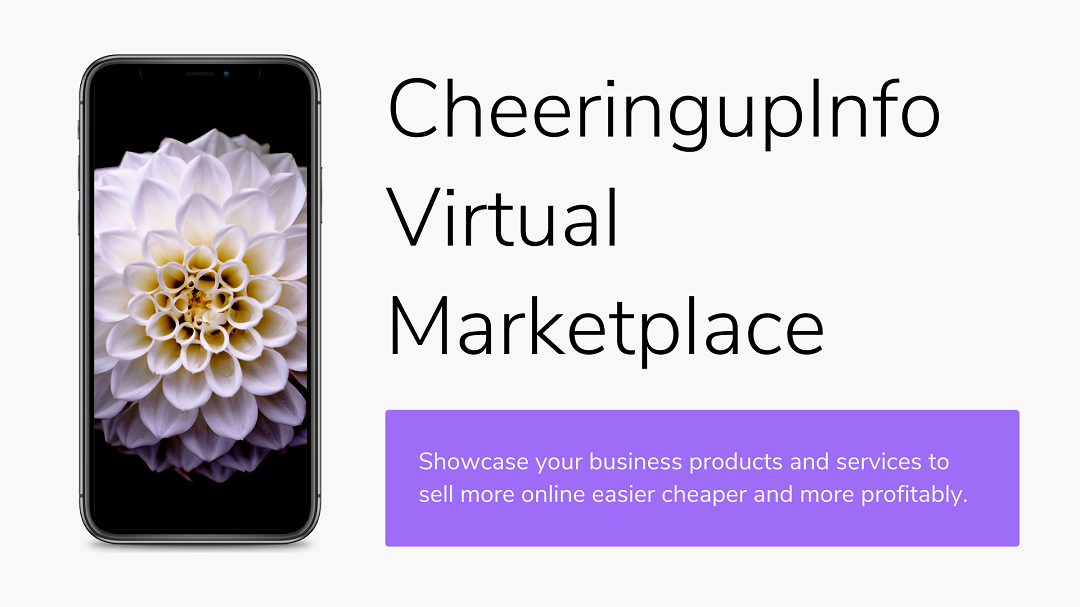 Virtual Online Market Place On CheeringupInfo