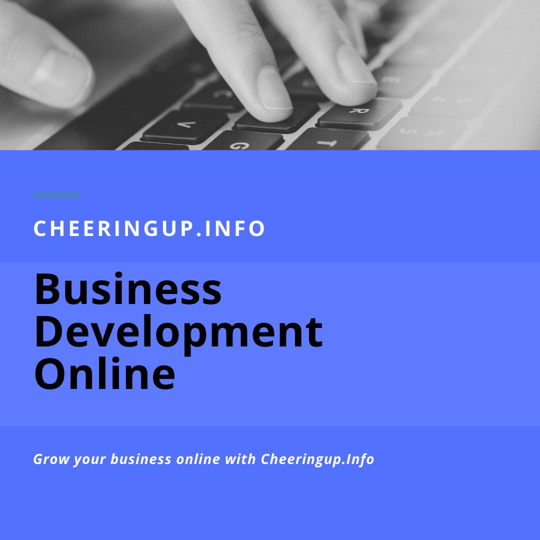 Online Business Development with CheeringupInfo