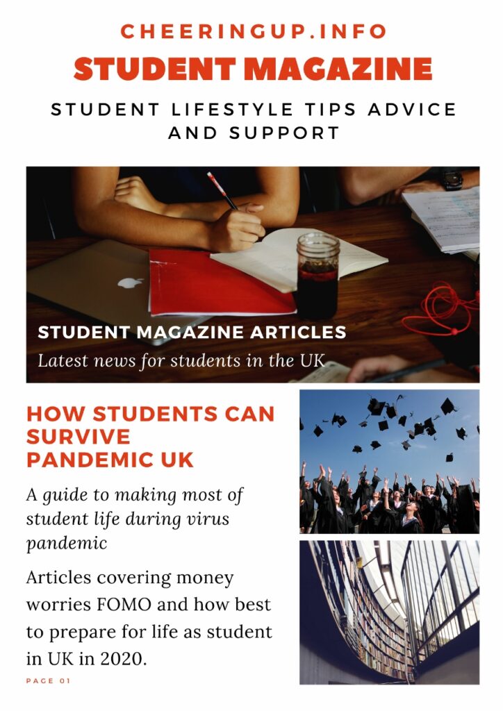 Student Lifestyle Pandemic Survival Tips Advice and Support