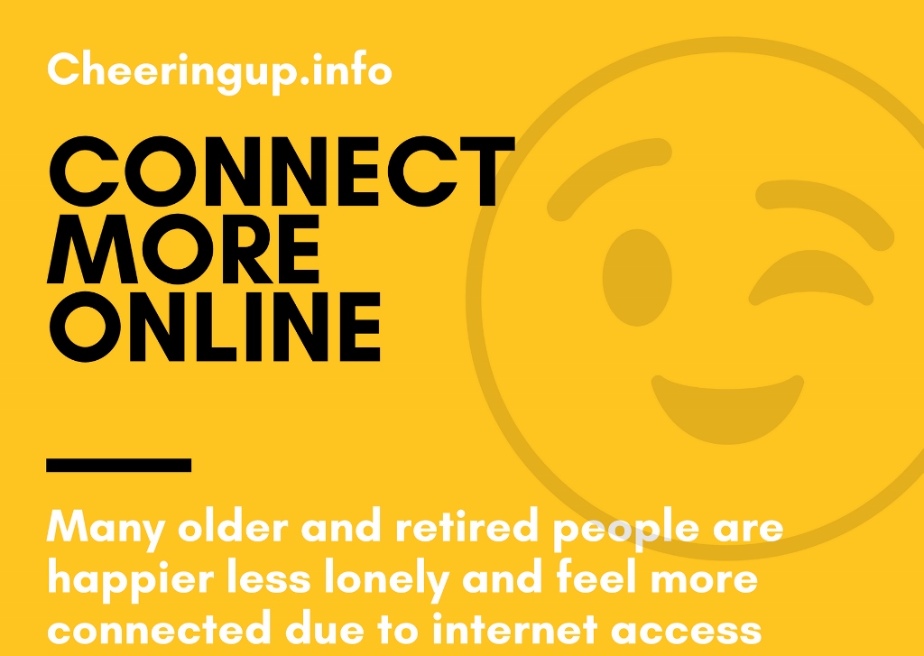 Retired and Older People Feeling More Connected Online In UK