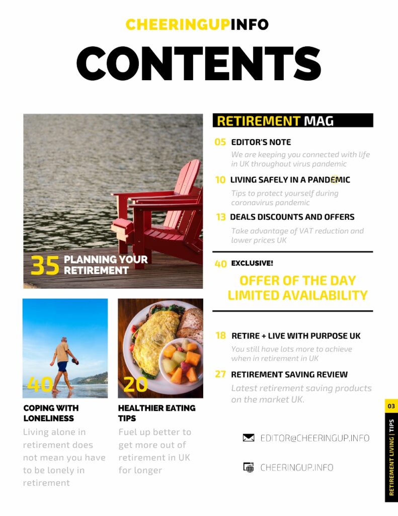 Retirement Magazine Free Subscription