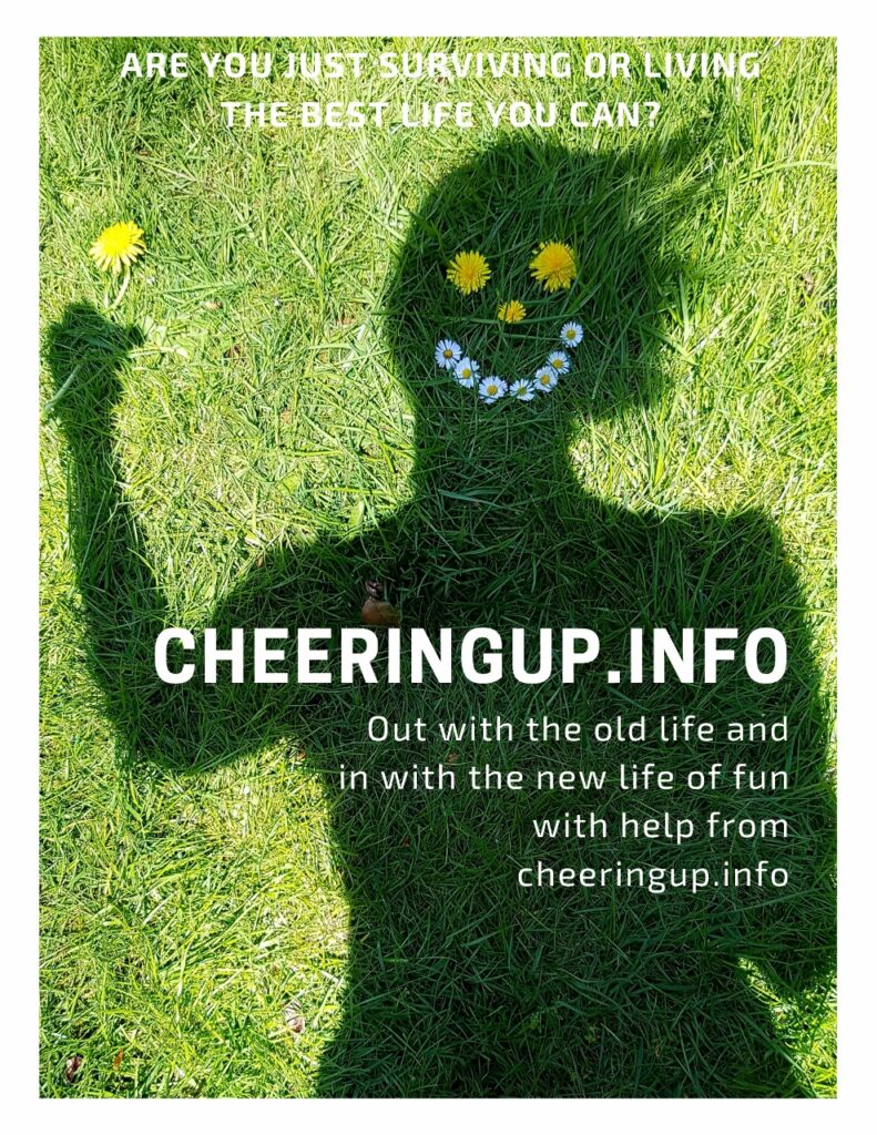 Out with the old life and in with the new life of fun with help from cheeringup.info