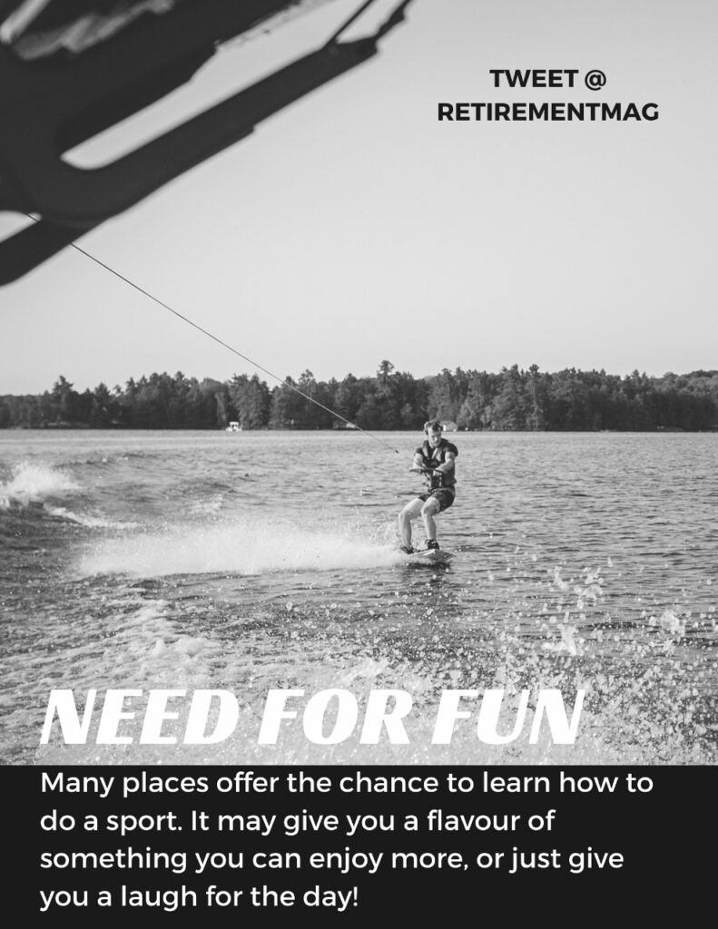 Need For Fun In Retirement