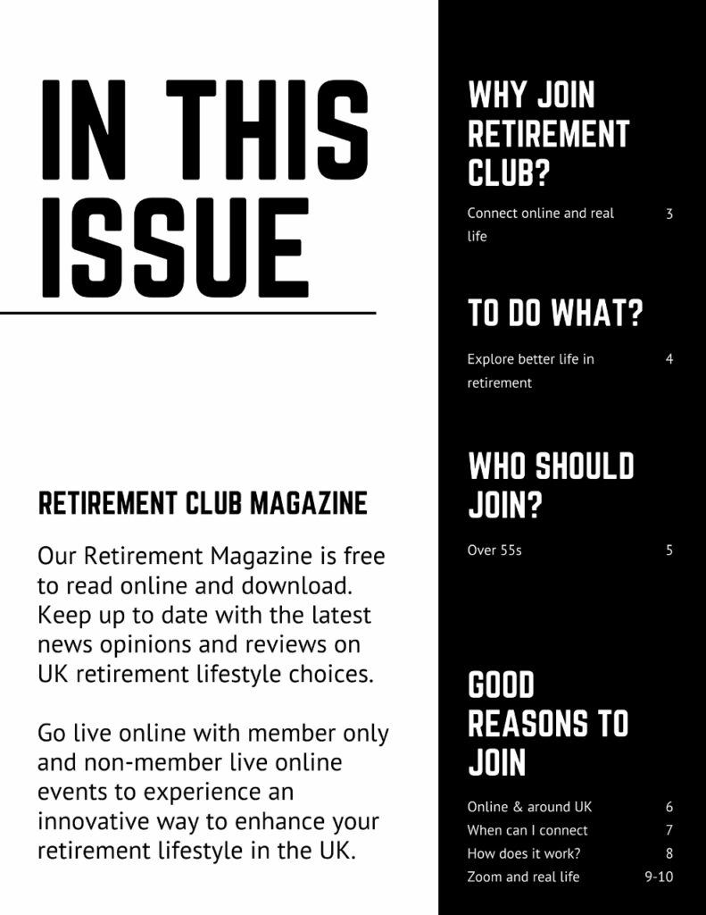 Retirement Magazine Free Subscription