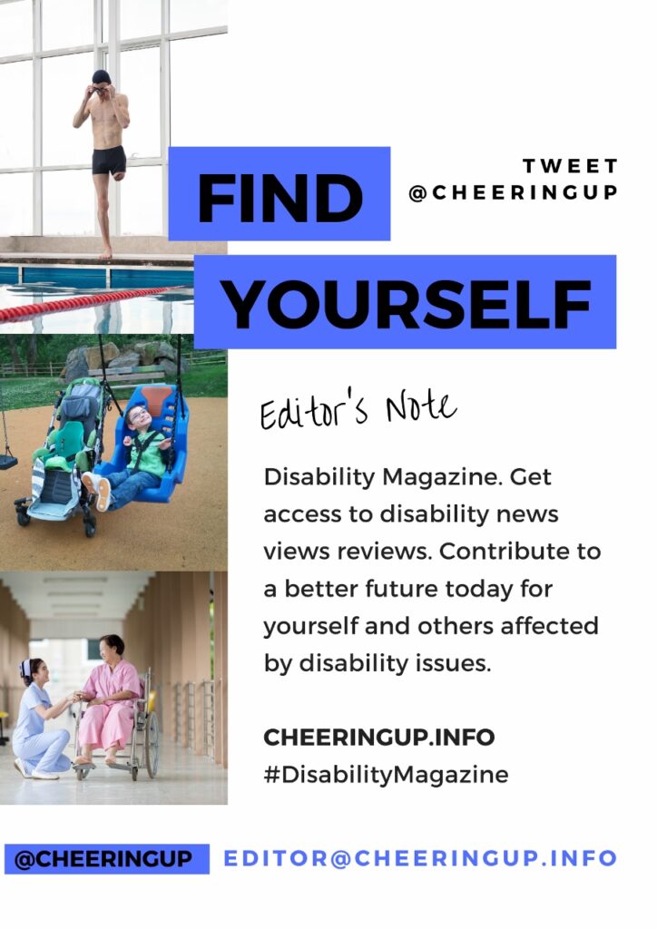 Disability Magazine. Get access to disability news views reviews. Contribute to a better future today for yourself and others affected by disability issues.