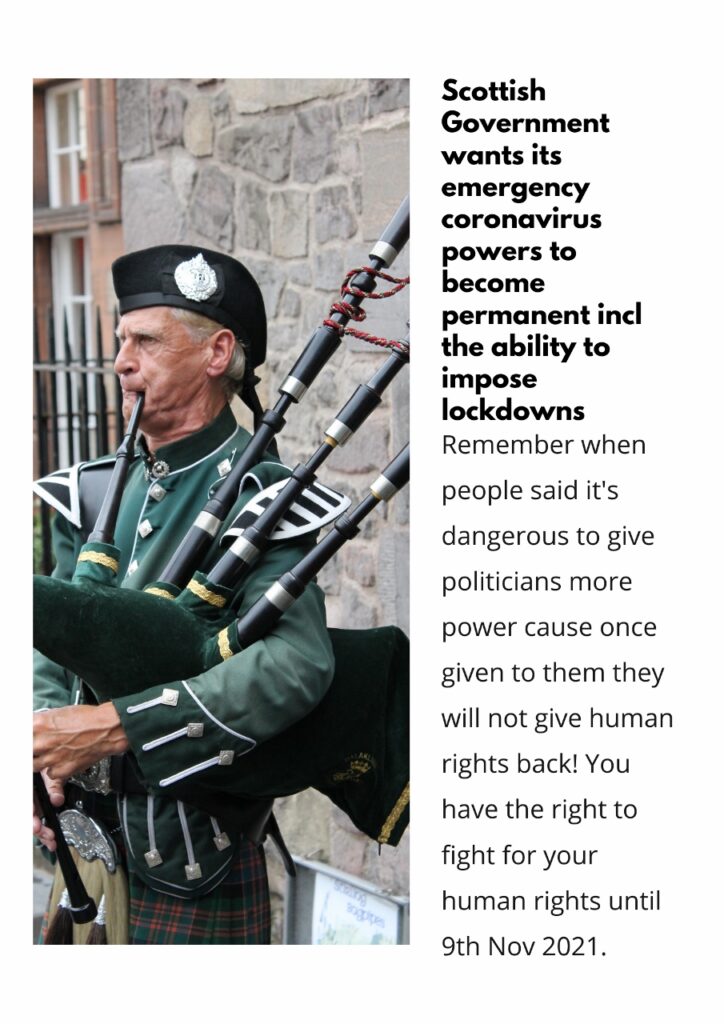 Scotland COVID Powers
