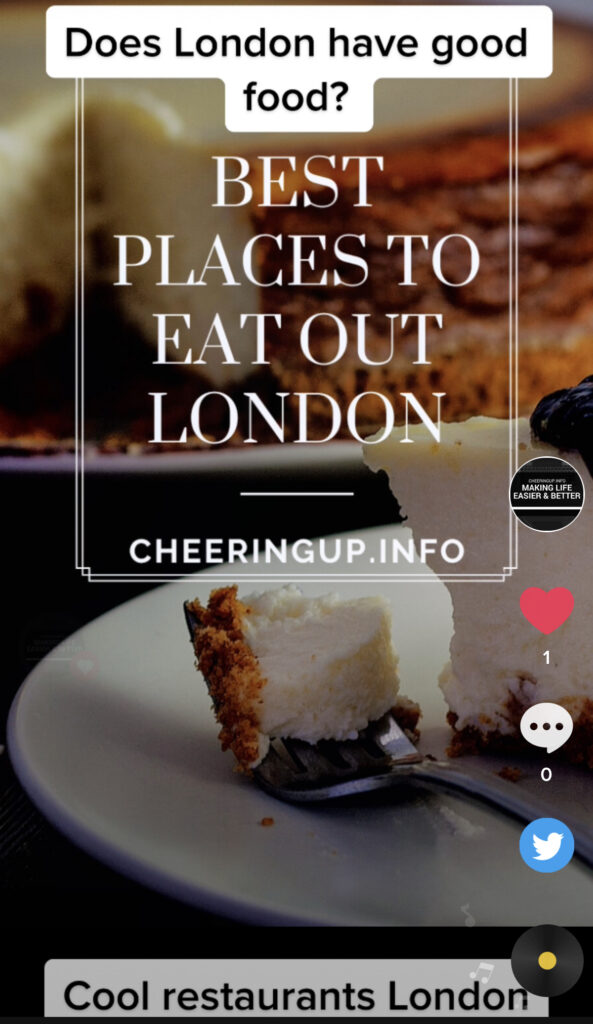 Does London have good food