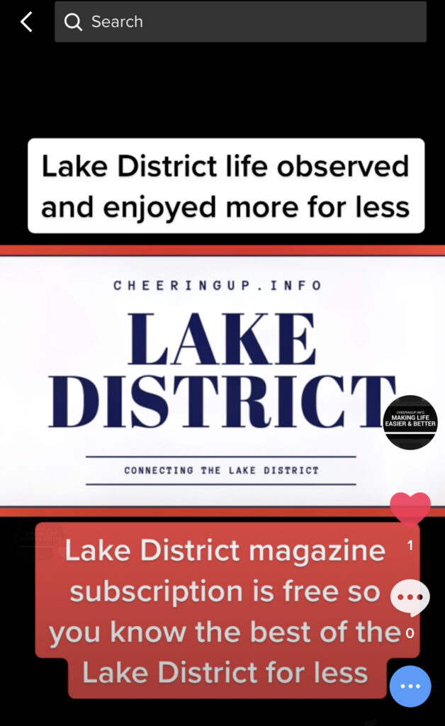 Lake District Magazine Subscription