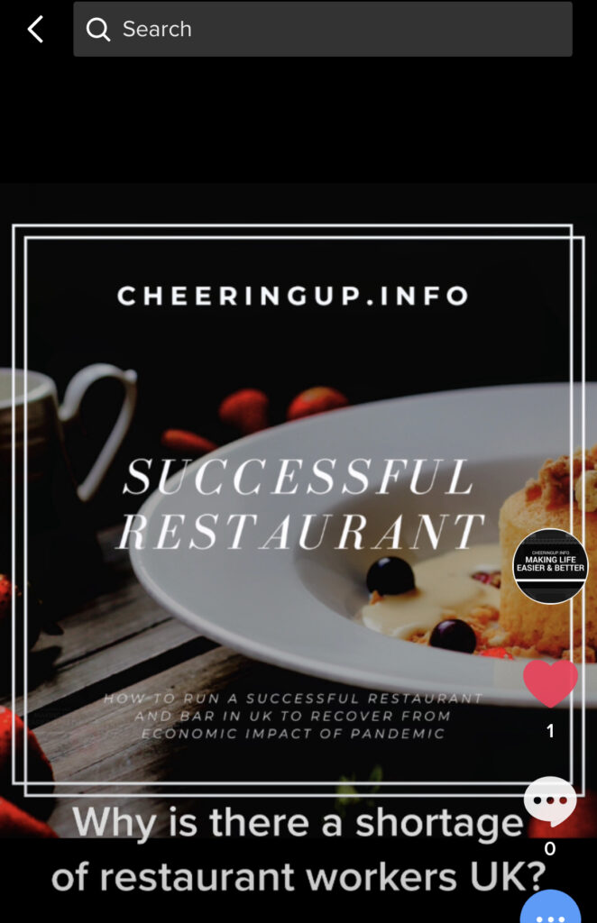 Why is there a shortage of staff in restaurants?