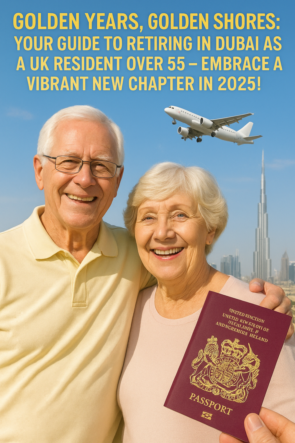 Retire in Dubai over 55 UK citizen visa requirements
