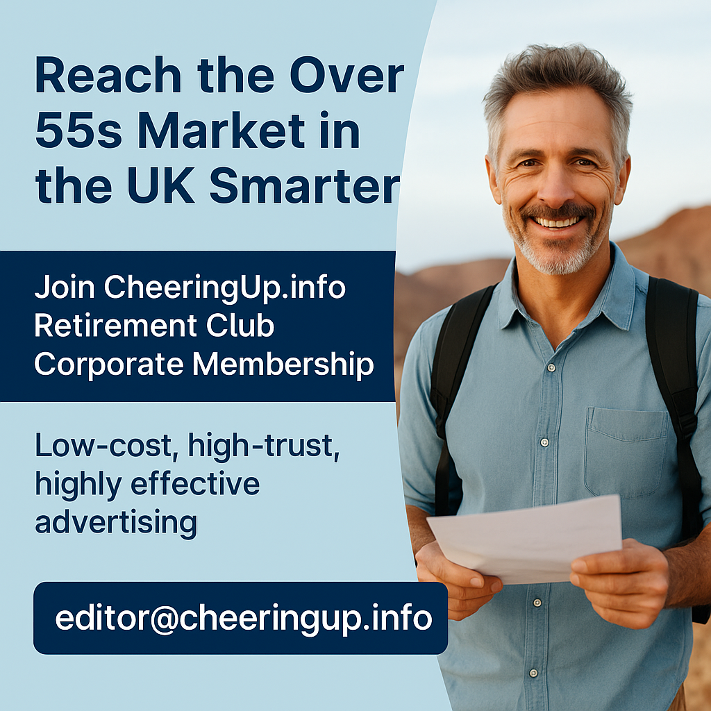 Retirement Club Magazine articles on UK retirement lifestyle improvement and business growth
