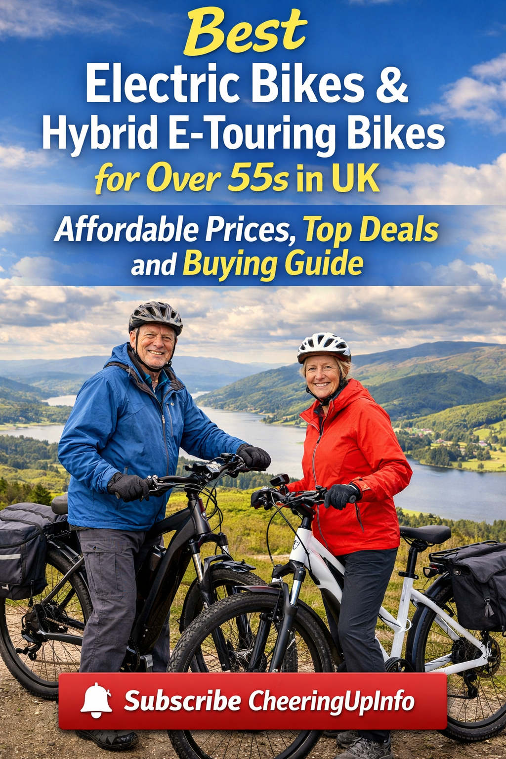 Best Electric Bikes and Hybrid E-Touring Bikes for Over 55s in UK: Affordable Prices, Top Deals and Buying Guide