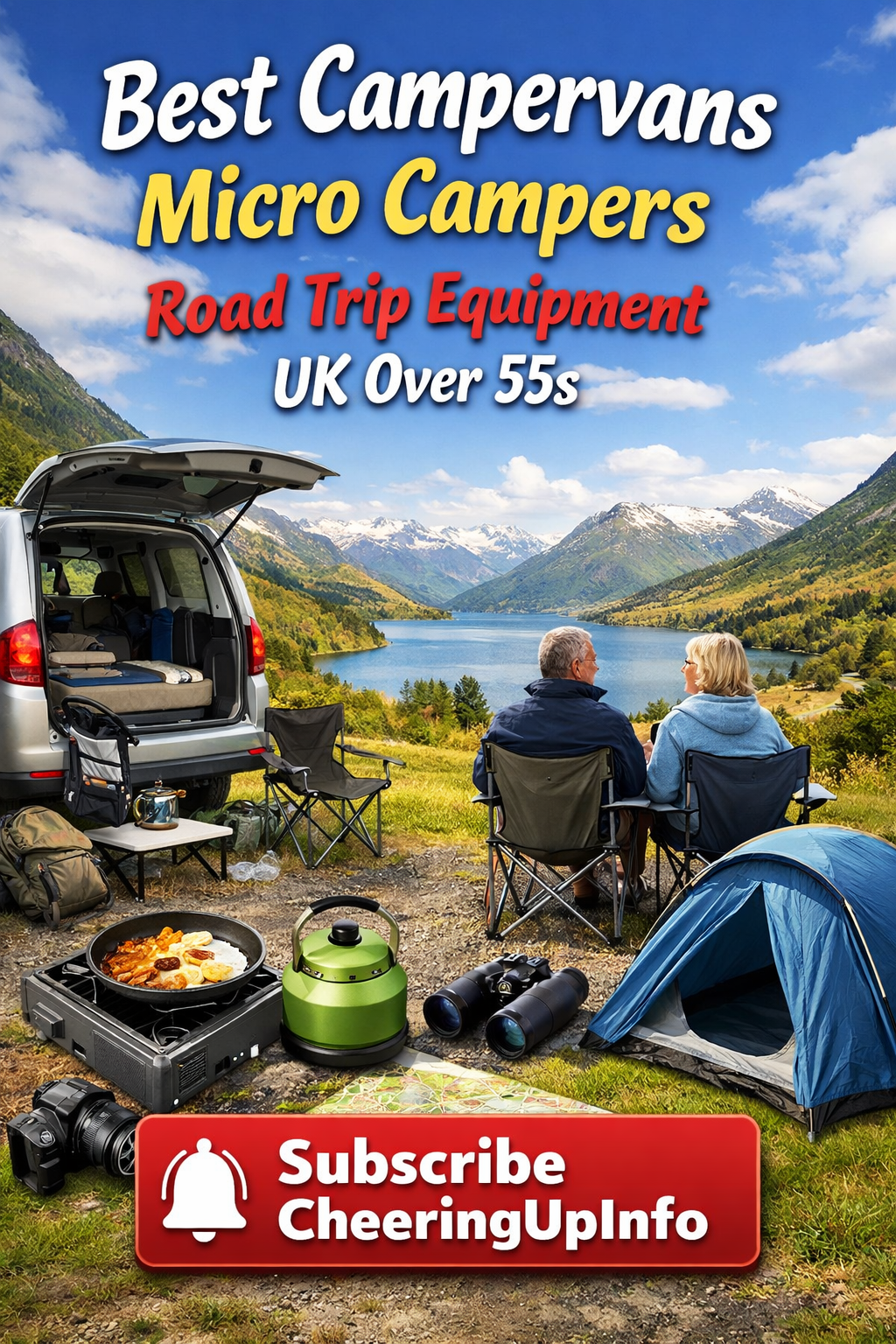 Best Campervans Micro Campers Road Trip Equipment UK  Over 55s