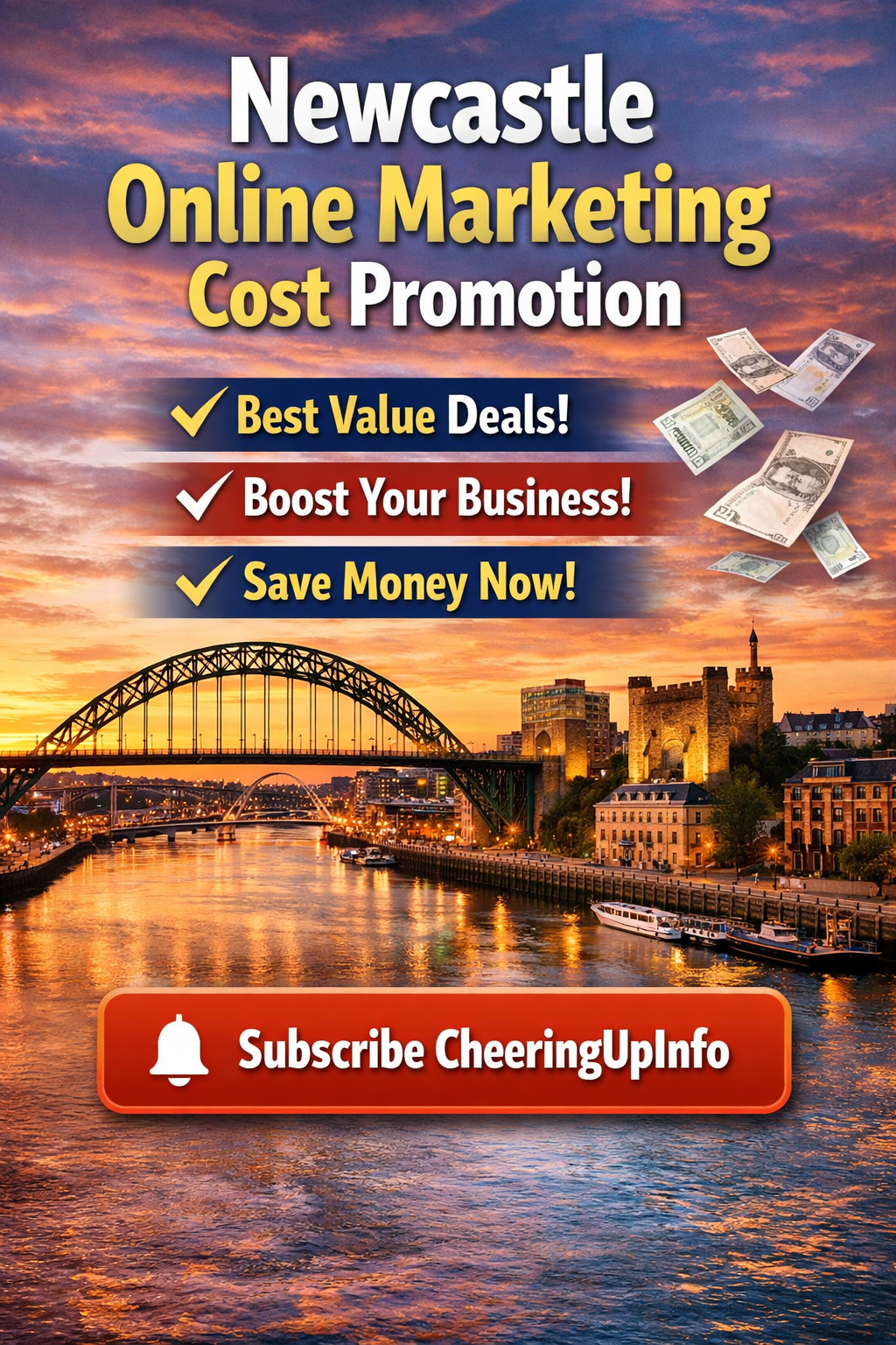 Newcastle Online Marketing Costs : Cheaper Than Facebook & LinkedIn Ads? | CheeringUp.info