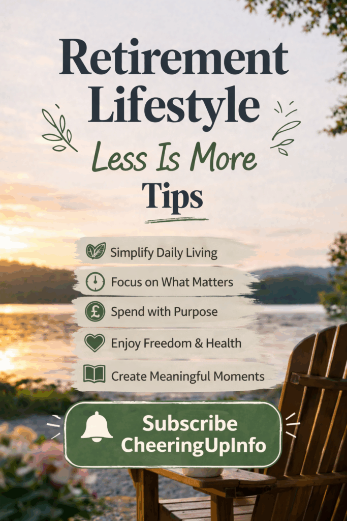 Retirement magazine articles and videos on improving retirement lifestyle in the UK and targeted marketing at the over 55 in the UK