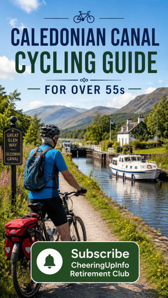 Retirement club cycling holiday tips for Caledonian Canal