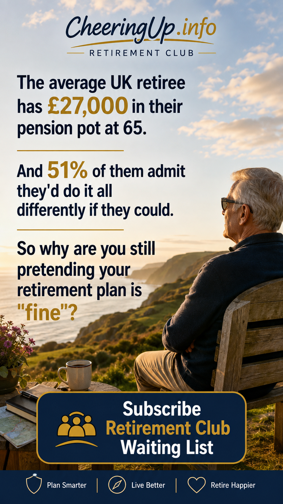 One Day Your Story Closes: 51% of UK Retirees Regret This One Thing – Join the Club That Changes It