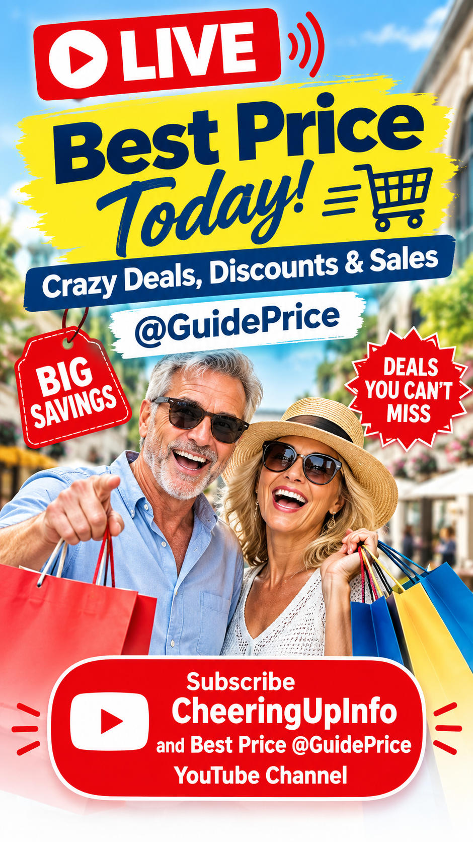 LIVE Best Price Today: Crazy Deals, Discounts & Sales | @GuidePrice