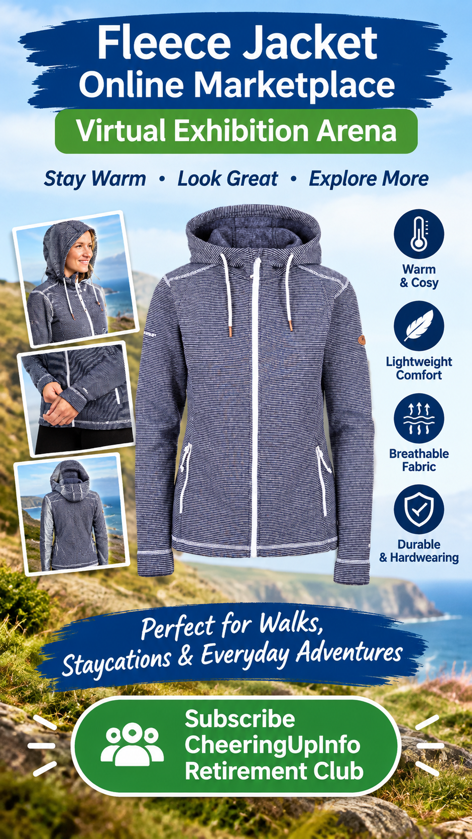 Fleece Jackets for Over 55s: Stay Warm & Save | CheeringUp.info
