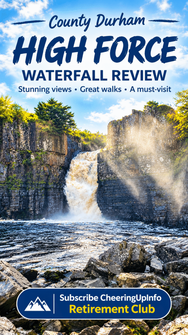 High Force Waterfall for Over 55s | CheeringUpInfo Review