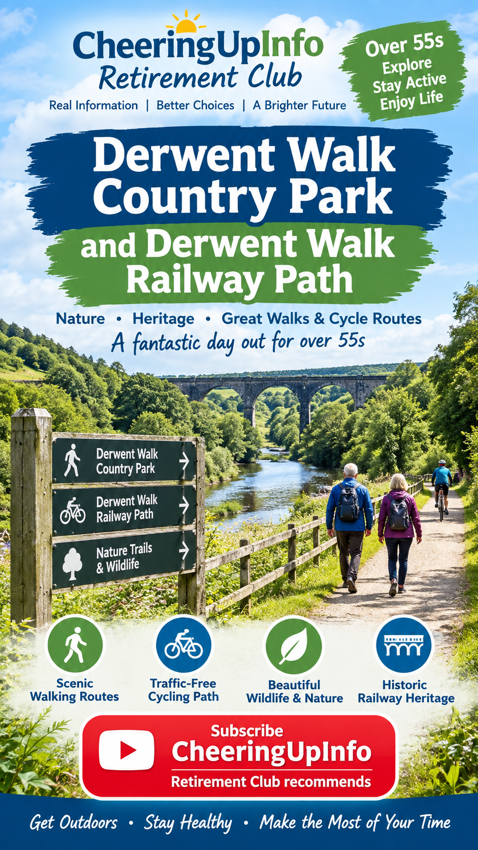 Derwent Walk Over 55s: Free Walk & Cycle Review (North East)