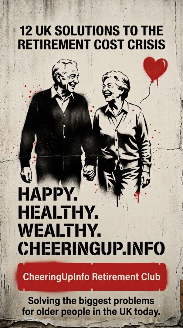Over 55s UK: 12 Retirement Cost of Living Solutions | CheeringUp.info