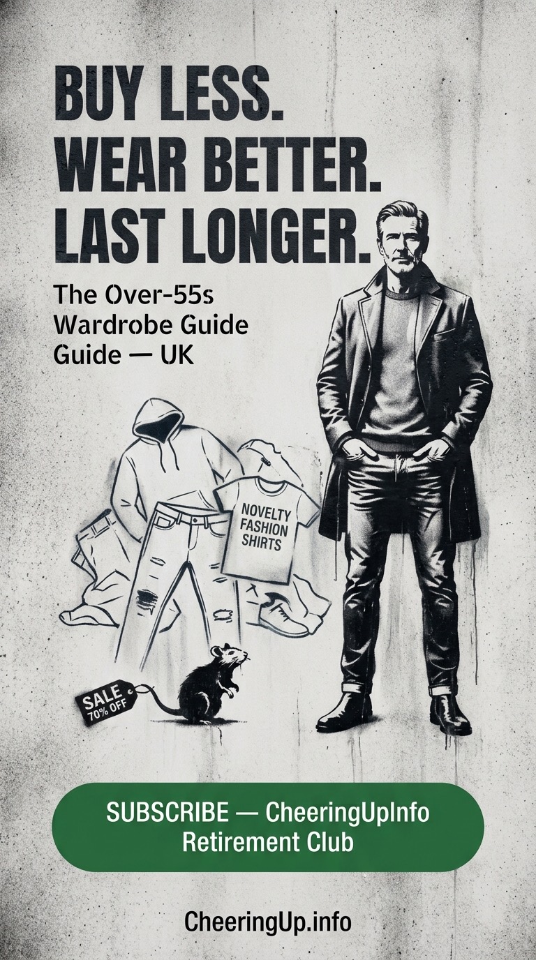Over 55s Men’s Style: Build a Timeless Wardrobe for Less